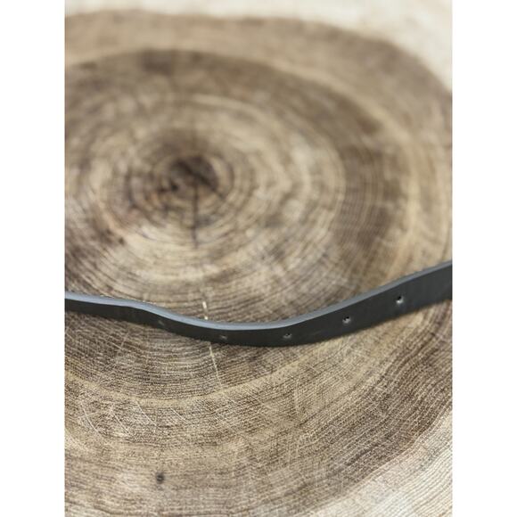 Gray Belt with Silver-Tone Buckle - Size Medium - Picture 7 of 12